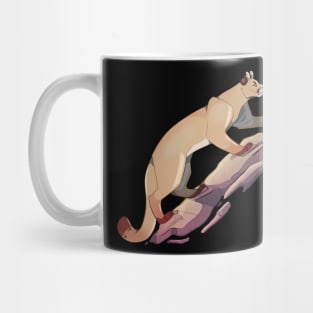 Mountain Lion Climbing Mug